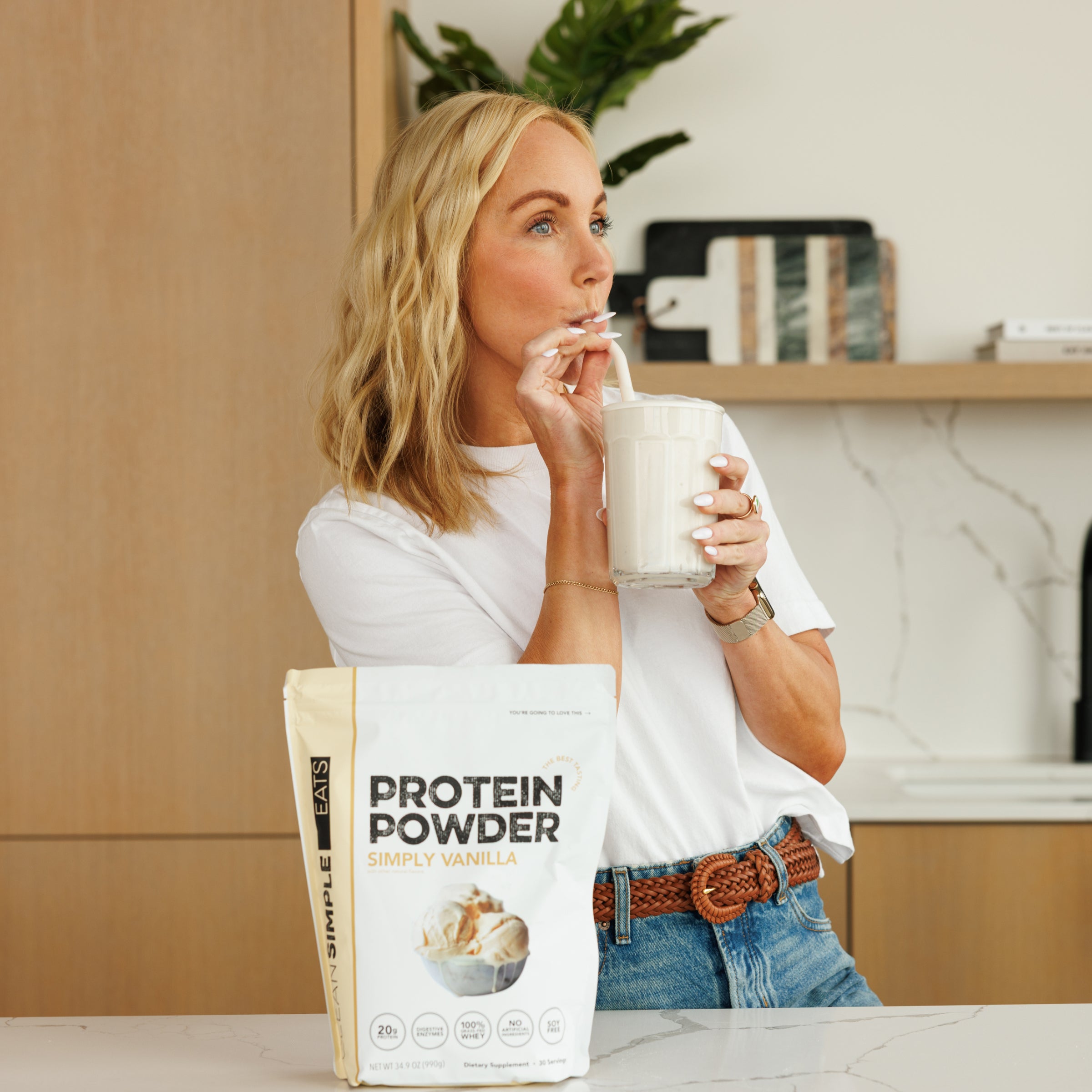 Protein Powder: Simply Vanilla (20 Serving Bag)